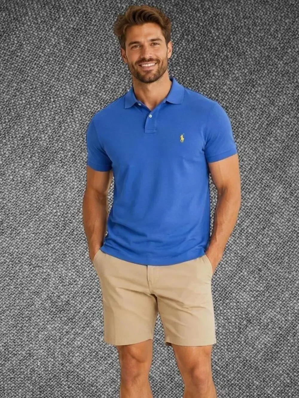 Polo Ralph Lauren Blue Short Sleeve Polo Shirt Size Large